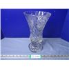 Image 1 : Large Footed Crystal Vase