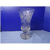 Image 2 : Large Footed Crystal Vase