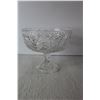 Image 4 : Pinwheel Crystal Pedestal Bowl