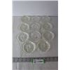 Image 1 : (11) Pinwheel Crystal Coasters