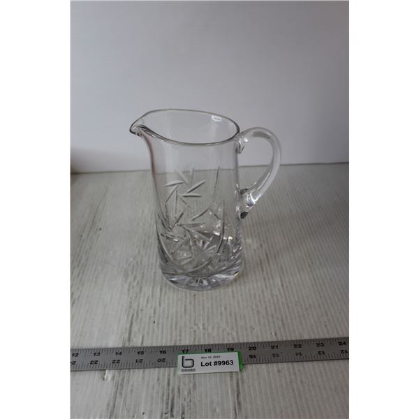 Pinwheel Crystal Pitcher