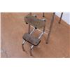 Image 3 : * Vintage Kitchen Chair with Step - 36" Tall