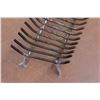 Image 3 : * Cast Iron Fireplace Grate - 28" Long