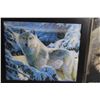 Image 3 : Framed Wolf Print - 11" x 9", Framed 3D Wolf Print - 13 1/2" x 11 1/2", Wolves: A Portrait of the An