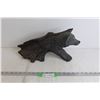 Image 1 : Wolf Statue - Home Decor - 16.5" x 8.5"