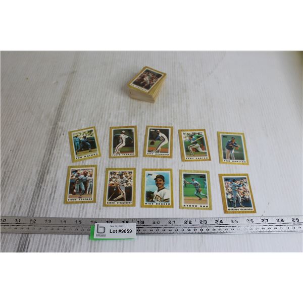 (50+) 1987 TOPPS Mini Baseball Cards