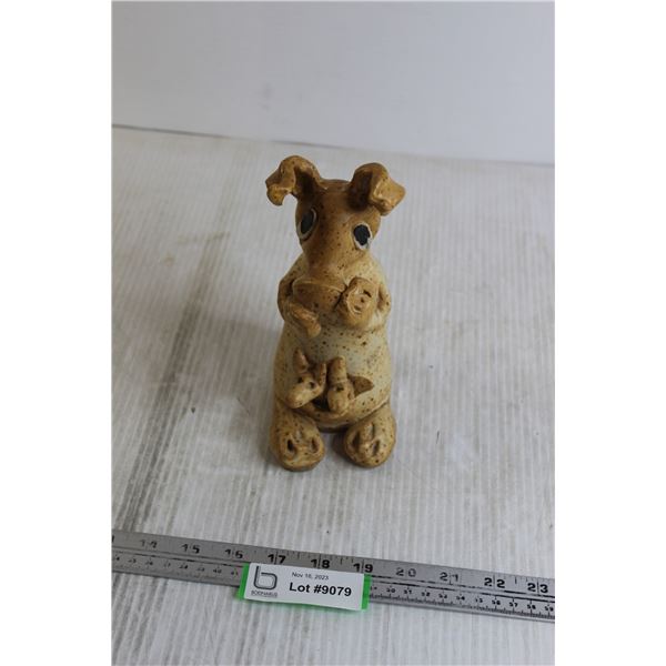 Kangaroo Figurine 8"