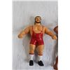 Image 2 : (3) 1980's Rubber Wrestling Figurines