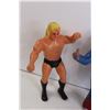 Image 2 : (3) 1980's Rubber Wrestling Figurines