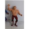 Image 4 : (3) 1980's Rubber Wrestling Figurines