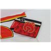 Image 3 : Calgary Flames Flag - Calgary Flames 2015 Calendar - Beer Cozy - Yellow Light Alarm Clock