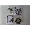 Image 2 : (15) Costume Jewelry - Ear Rings, Bracelets, Necklaces, etc.