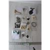 Image 1 : (15) Costume Jewelry - Ear Rings, Bracelets, Necklaces, etc.