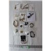 Image 1 : (15) Costume Jewelry - Ear Rings, Bracelets, Necklaces, etc.