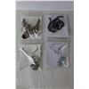 Image 2 : (15) Costume Jewelry - Ear Rings, Bracelets, Necklaces, etc.