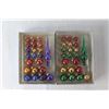 Image 2 : (2) Boxes Mini-Glass Christmas Ornaments - Sealed