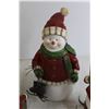 Image 3 : 4-Piece Snowman Family Decorations