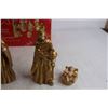 Image 4 : (6) Nativity Christmas Figurines
