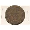Image 2 : 1938 GERMAN SILVER 2 MARK WITH SWASTIKA .1608