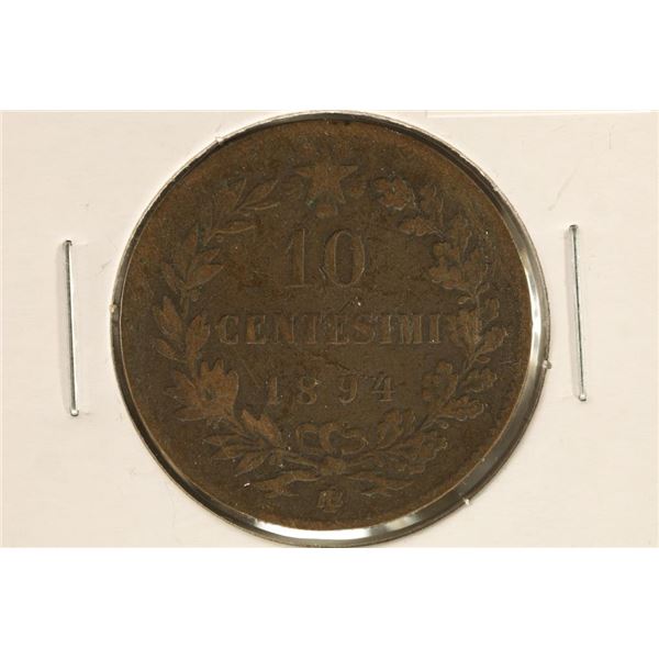 1894 ITALY 10 CENTISMO