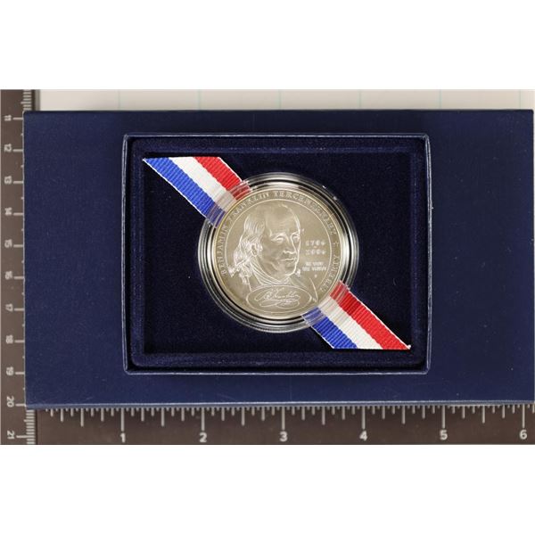 2006-P US UNC SILVER $1 "BENJAMIN FRANKLIN"