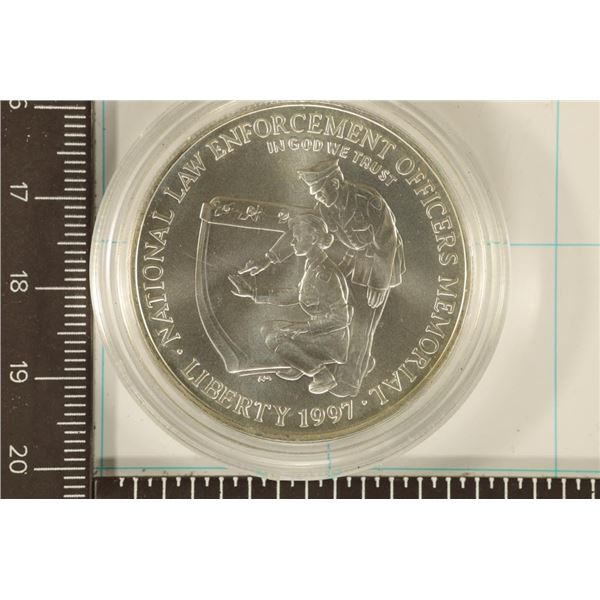 1997-P US UNC SILVER DOLLAR "NATIONAL COMMUNITY