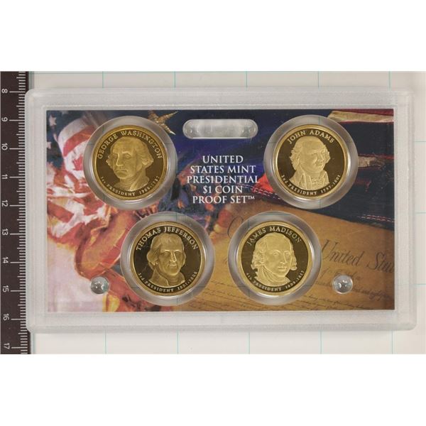 2007 US MINT PRESIDENTIAL $1 COIN PROOF SET NO BOX