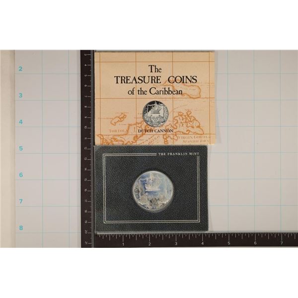 .62 OZ. STERLING SILVER $20 TREASURE COINS OF THE