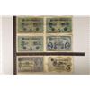 Image 2 : 6-GERMAN 5 MARK BILLS: 2-1914 AND 4-1917