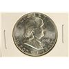 Image 1 : 1955 SILVER FRANKLIN HALF DOLLAR. BRILLIANT UNC