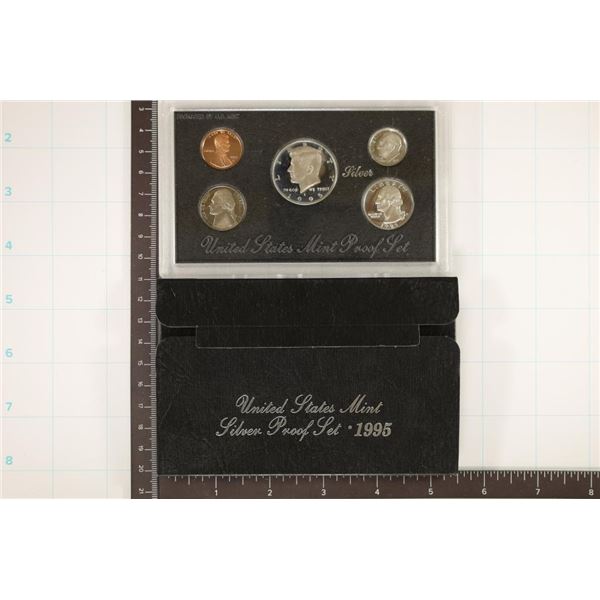 1995 SILVER US MINT PROOF SET WITH ORIGINAL MINT