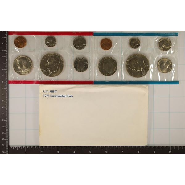 1978 US MINT SET (UNC) P/D (WITH ENVELOPE)