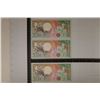 Image 2 : 3-1988 SURINAME 25 GULDEN CRISP UNC NOTES