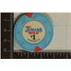 $1 JOKERS WILD CASINO CHIP. HENDERSON, NEVADA