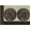 Image 2 : 2 ENCASED STATE QUARTERS. 2001-P RHODE ISLAND &