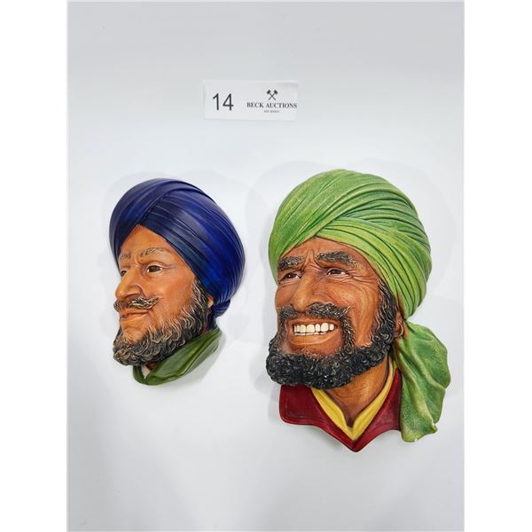 Bosson Heads"Men Of India" Including Sikh, Punjabi