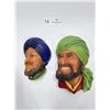 Image 1 : Bosson Heads"Men Of India" Including Sikh, Punjabi