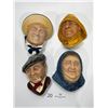 Image 1 : Bosson Heads "The Seafarers" Including Bargee, Fisherwoman, Jolly Tar And Life Boatman