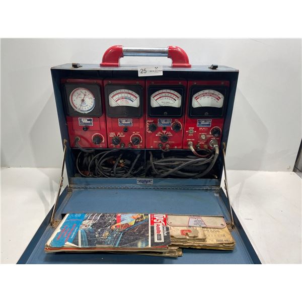 Sun-Electric Chicago Engine Tune-Up Gauges For Carborated Motor Engine