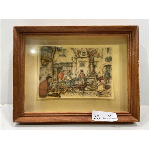 Anton Pieck. 3D Art ,13L x 10W