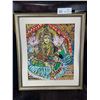 Image 1 : Indian Guru Painting On Wood 15L x 13W