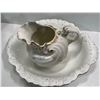 Image 3 : Guilded Water Basin And Jug