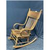 Image 2 : Antique Carved Wooden Rocking Chair 39H x 22W x 20D