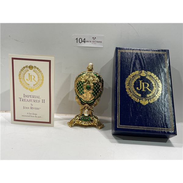 Joan Rivers, "The Lost Treasure Egg" Imperial Treasures