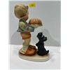 Image 3 : Vintage Hummel Begging His Share #9 Boy Cake Scottie Dog 5 and 3/4 Inches High Figurine