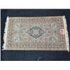 Image 7 : 66 x 37 Persian Silk  Rug