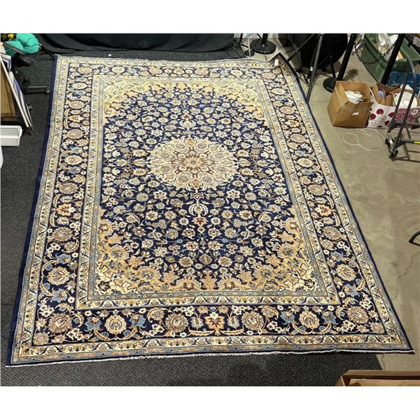 115" x 164" Persian Wool Rug With Appraisal