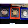 Image 2 : 5 ASSORTED CANADIAN 50% SILVER COMMEMORATIVE DOLLARS