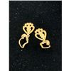 Image 2 : PAIR 18K EARRINGS (4.3G)