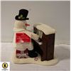 Image 1 : HALLMARK PLUSH MUSICAL SNOWMAN PLAYING PIANO